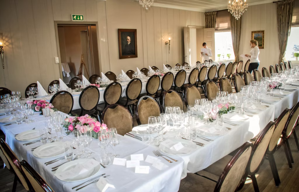 selskapslokaler bygning innvendig